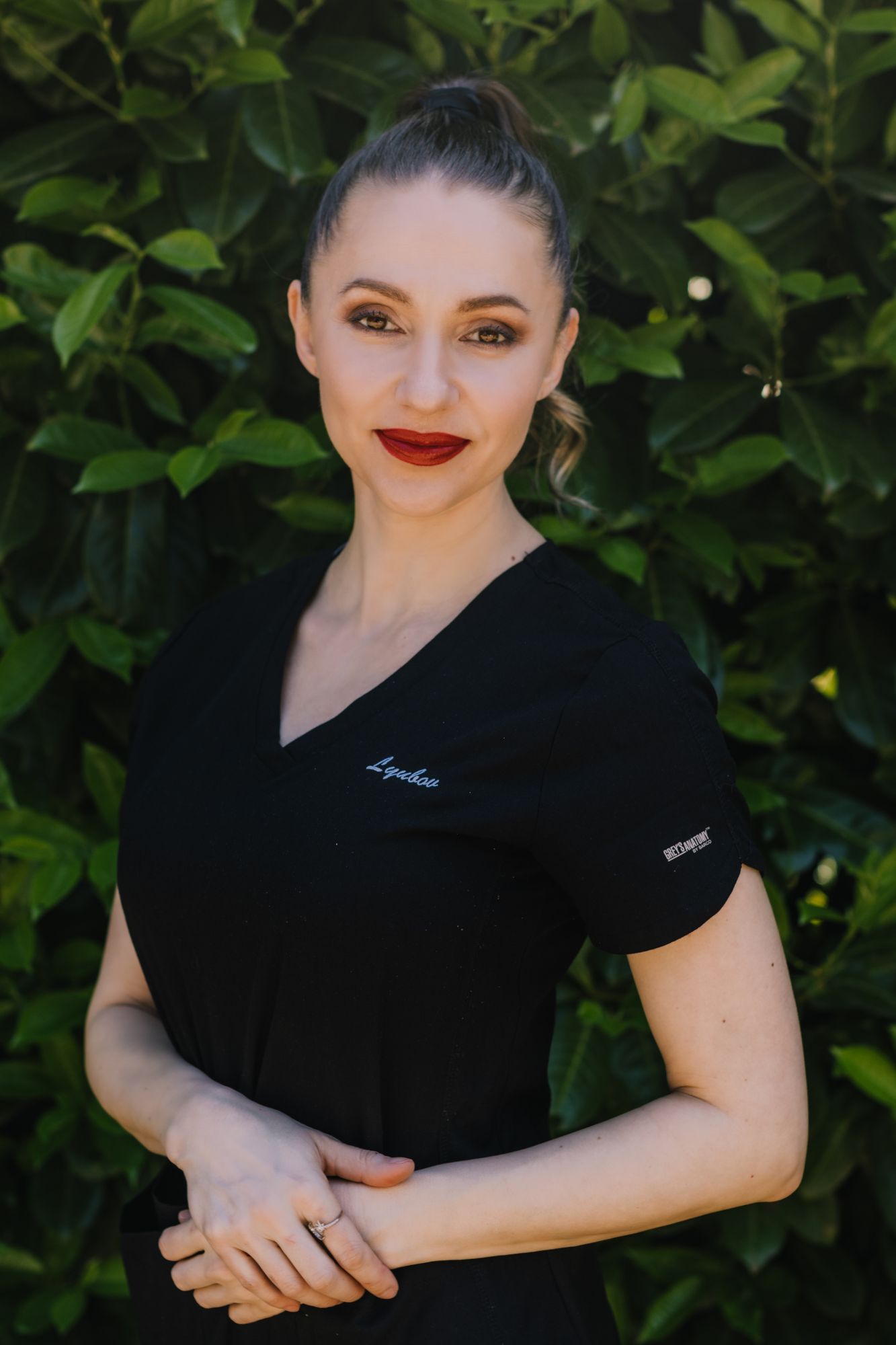 Lyubov office manager at division street dental clinic